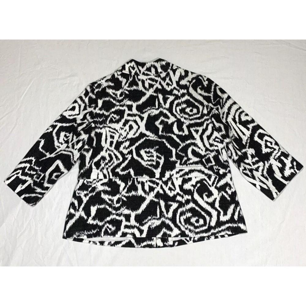 Pendleton Linen Blend Blazer Jacket Button Front … - image 6